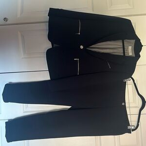 Navy Tahari Suit